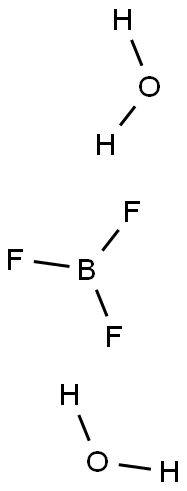 三氟化硼水合物, 16903-52-9, 结构式