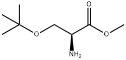 H-SER(TBU)-OME·HCL, 17083-26-0, 结构式