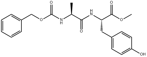Z-ALA-TYR-OME, 17554-28-8, 结构式