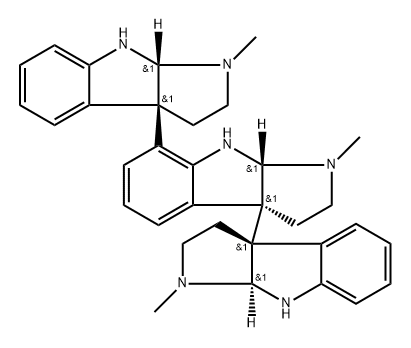 hodgkinsine, 18210-71-4, 结构式