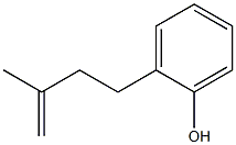 2-(3-METHYLBUT-3-ENYL)PHENOL, 18272-65-6, 结构式