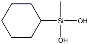 cyclohexyl(methyl)silanediol, 18295-72-2, 结构式