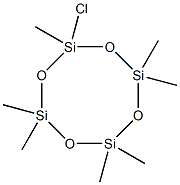 Chloroheptamethylcyclotetrasiloxane, 18297-88-6, 结构式