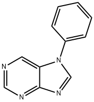 7-PHENYL-7H-PURINE, 18346-05-9, 结构式