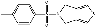 5,6-dihydro-5-tosyl-4H-thieno[3,4-c]pyrrole, 18354-71-7, 结构式