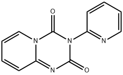 3-(2-Pyridyl)-2H-pyrido[1,2-a]-s-triazine-2,4(3H)-dione, 18510-73-1, 结构式