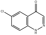 6-氯噌啉-4(1H)-酮, 18514-88-0, 结构式