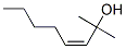 (Z)-2-甲基辛-3-烯-2-醇, 18521-07-8, 结构式