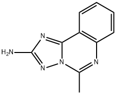 5-甲基-[1,2,4]三唑并[1,5-C]喹唑啉-2-胺, 18732-09-7, 结构式