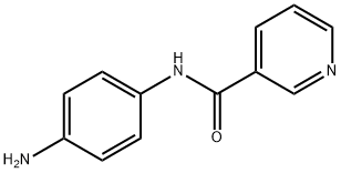 N-(4-氨基苯)烟酰胺, 19060-64-1, 结构式