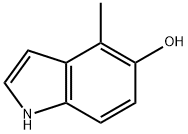 4-甲基-1H-吲哚-5-醇, 19499-97-9, 结构式