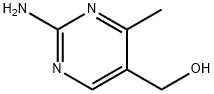 (2-氨基-4-甲基嘧啶-5-基)甲醇, 19594-44-6, 结构式