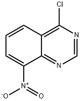 4-氯-8-硝基喹唑啉, 19815-18-0, 结构式