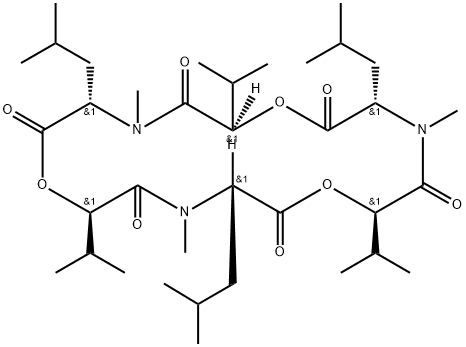 恩镰孢菌素C, 19893-23-3, 结构式