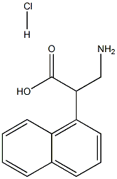 A-(氨基甲基)-1-萘乙酸盐酸盐, 100393-37-1, 结构式