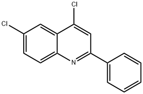 4,6-DICHLORO-2-PHENYLQUINOLINE, 100914-76-9, 结构式