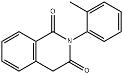 2-(2-甲基苯基)-1,2,3,4-四氢异喹啉-1,3-二酮, 101273-81-8, 结构式