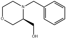 (3S)-4-苄基-3-吗啉甲醇, 101376-25-4, 结构式