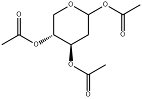 3,4-二-O-乙酰基-2-脱氧-2-氟-Β-D-吡喃木糖苷甲酯, 101628-74-4, 结构式