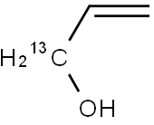 烯丙醇-1-13C, 102781-45-3, 结构式