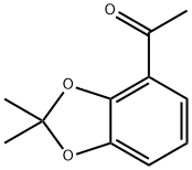 1-(2,2-二甲基苯并[D][1,3]二噁唑-4-基)乙-1-酮, 103931-17-5, 结构式