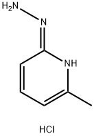 2-肼基-6-甲基吡啶盐酸盐, 104408-25-5, 结构式