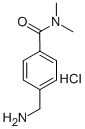 4-(氨甲基)-N,N-二甲基苯甲酰胺, 104566-35-0, 结构式