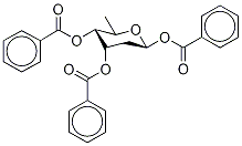 2,6-二脱氧-BETA-D-吡喃核己糖三苯甲酸酯, 104652-04-2, 结构式