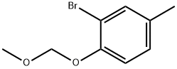 2-溴-1-(甲氧基甲氧基)-4-甲基苯, 104750-60-9, 结构式