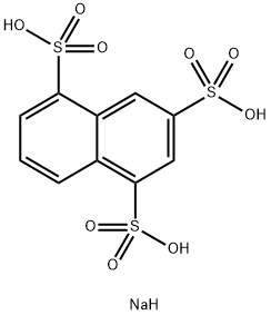 萘-1,3,5-三磺酸一钠盐, 104768-26-5, 结构式