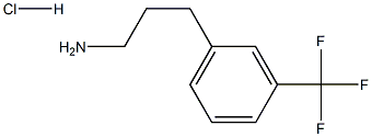 3-三氟甲基苯丙胺盐酸盐, 104774-93-8, 结构式