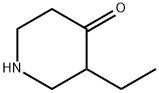 3-乙基哌啶-4-酮, 104777-74-4, 结构式