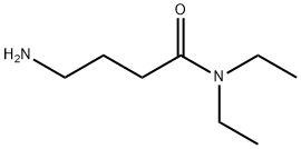 4-氨基-N,N-二乙基丁酰胺, 104970-81-2, 结构式