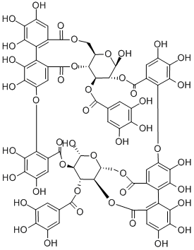 月见草素 B, 104987-36-2, 结构式