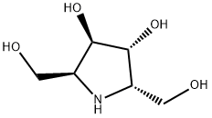 (2S,5S)-双羟甲基-(3R,4R)-双羟基吡咯烷, 105015-44-9, 结构式