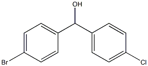(4-溴苯基)(4-氯苯基)甲醇, 105901-10-8, 结构式