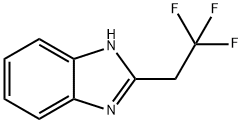 2-三氟乙基苯并咪唑, 105942-28-7, 结构式