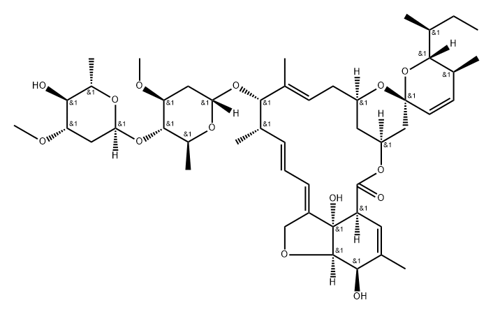 Avermectin B1a, epi-, 106434-14-4, 结构式