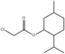 5-甲基-2-(丙-2-基)环己基2-氯乙酸酯, 106916-72-7, 结构式