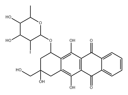 moflomycin, 107430-03-5, 结构式