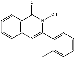 3-羟基-2-(邻甲苯基)喹唑啉-4(3H)-酮, 108621-25-6, 结构式