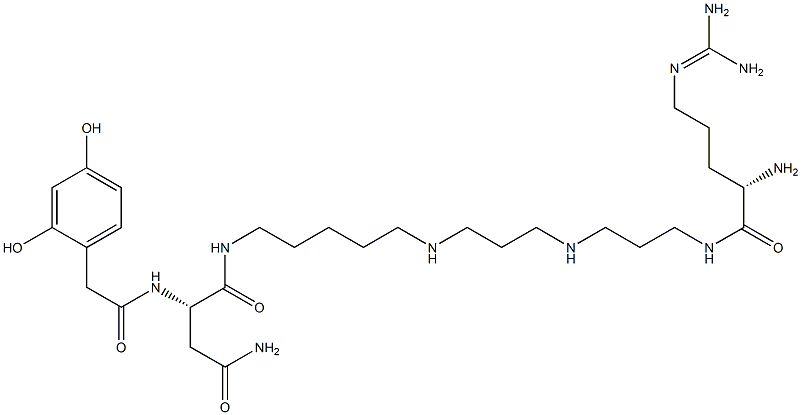 ARGIOTOXIN-636 (ARGIOPIN, ARGIOPINE), 108687-79-2, 结构式