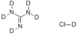 胍-D5 氯化氘, 108694-93-5, 结构式