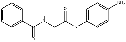 N-(2-((4-氨基苯基)氨基)-2-氧乙基)苯甲酰胺, 108717-59-5, 结构式
