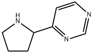 4-(吡咯烷-2-基)嘧啶, 108831-49-8, 结构式