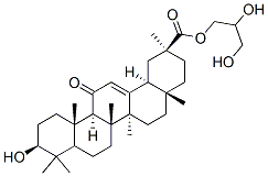 甘油甘草亭酸酯, 108916-85-4, 结构式