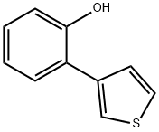 2-(噻吩-3-基)苯酚, 108932-41-8, 结构式