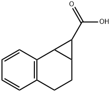 1A,2,3,7B-四氢-1H-环丙[A]萘-1-羧酸, 109010-42-6, 结构式