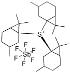 三芳基锍六氟锑酸盐混合物, 109037-75-4, 结构式