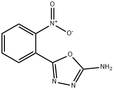 5-(2-硝基苯基)-1,3,4-噁二唑-2-胺, 109060-71-1, 结构式